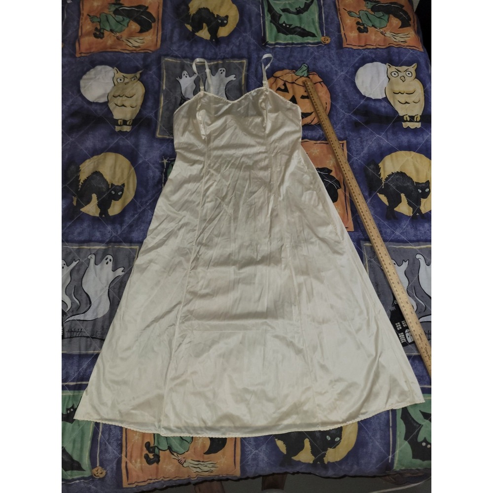 Vintage Wonder Maid Slip‎ Dress Ivory Union Made Women's Small